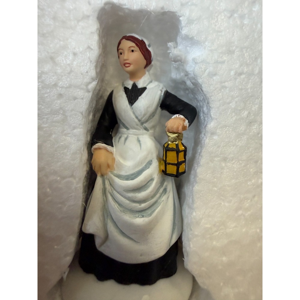 Dept 56 Dickens Village Florence Nightingale Figure 808897 Retired w Box Nurse